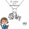 Collar Profesora Plata