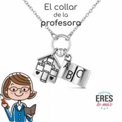 Collar Profesora Plata