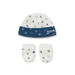 Conjunto TOUS Baby de gorro y manoplas