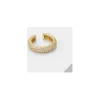Ear Cuff Dorado Circonitas