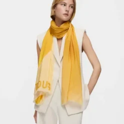 Foulard mostaza TOUS Blurry Heart