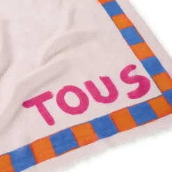 Foulard rosa palo TOUS Doris