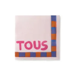 Foulard rosa palo TOUS Doris