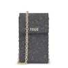 Funda de móvil colgante gris oscuro TOUS Kaos Mini Lines