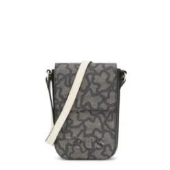 Funda de móvil colgante negra Kaos Icon Tous