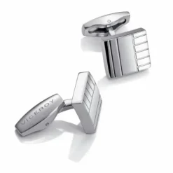 Gemelos de hombre Fashion de acero cuadrados Viceroy