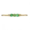 Itemporality Emma Anillo Oro Amarilllo Esmeraldas Diamantes