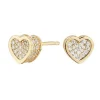 Itemporality Pendientes Corazones Voluminosos