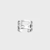 les Georgettes Anillo Girafe Plateado 12mm - 702960116000