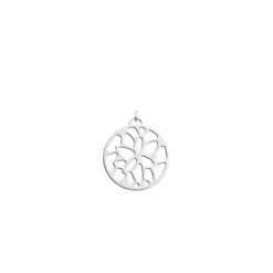 les Georgettes Nenuphar 25mm Round Silver