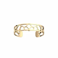 les Georgettes Pulsera Flores dorada
