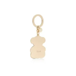 Llavero azul TOUS Bear Faceted