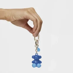Llavero Metal azul Bold Bear