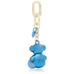 Llavero Metal azul Bold Bear