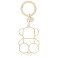 Llavero Silhouette dorado TOUS Bold Bear