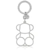 Llavero Silhouette plateado TOUS Bold Bear
