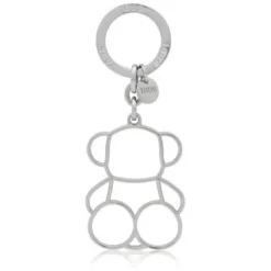 Llavero Silhouette plateado TOUS Bold Bear