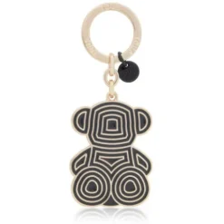 Llavero TOUS Bold bear lines negro