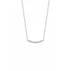 Lotus Silver Collar Plata Circonitas Baguette