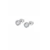 Lotus Silver Pendientes Circonitas Plata