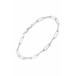 Lotus Silver Pulsera Eslabones