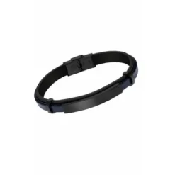 Lotus Style Pulsera Acero IP Negro