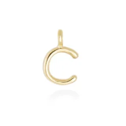 Marina García Inicial en Oro 18k C