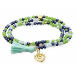 Marina García Pulsera ZEN NENUFAR con charm Love