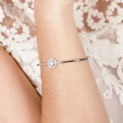 Marina Garcia Pulsera Novia en Plata