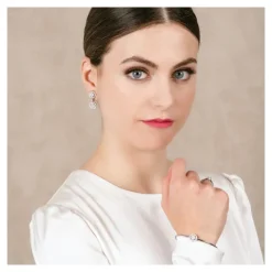 Marina Garcia Pulsera Novia en Plata