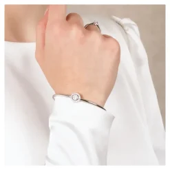 Marina Garcia Pulsera Novia en Plata
