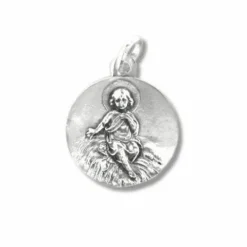 Medalla Niño Jesús Plata