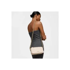 Minibolso beige TOUS Kaos Mini Lines