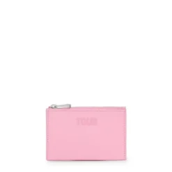 Monedero tarjetero rosa New Dorp