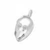 No Me Olvides Colgante Hamster en plata de ley