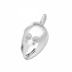 No Me Olvides Colgante Hamster en plata de ley