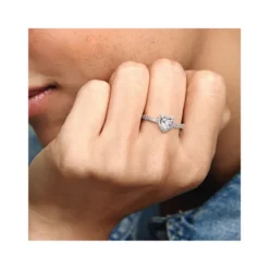 Pandora Anillo Corazón Relieve - 198421C01