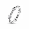 Pandora Anillo Corazones Radiantes Brillantes