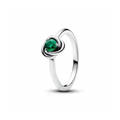 Pandora Anillo Círculo Eternity Verde
