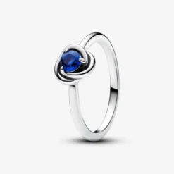 Pandora Anillo Eternity Azul - 192993C09