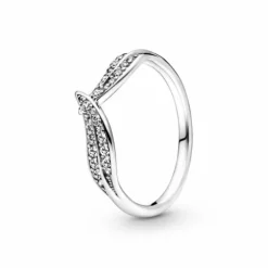Pandora Anillo Hojas Brillantes