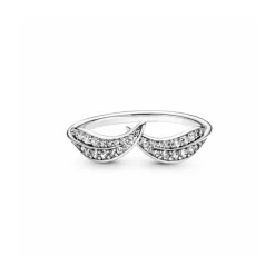 Pandora Anillo Hojas Brillantes
