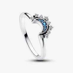 Pandora Anillo Luna Celestial Azul - 192675C01