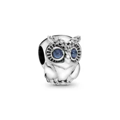 Pandora Charm Búho Reluciente