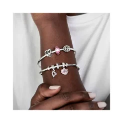 Pandora Charm Colgante Corazones Entrelazados