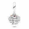 Pandora Charm Colgante Doble Corazones Entrelazados