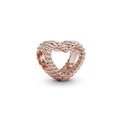 Pandora Charm Corazón Abierto con Cuentas