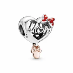 Pandora Charm Corazón Minnie Mum Rose