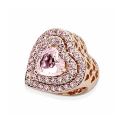 Pandora Charm Corazón Nivelado Brillante