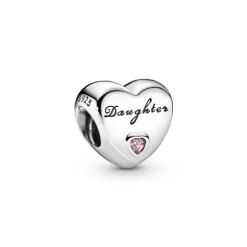 Pandora Charm Daughter Corazón Hija